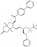 [1,1'-联苯]-4-羧酸 (3aR,4R,5R,6aS)-4-[(1E,3S)-3-[[(1,1-二甲基乙基)二甲基硅烷基]氧基]-5-苯基-1-戊烯基]六氢-2-氧代-2H-环戊二烯并[b]呋喃-5-基酯