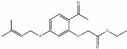 2'-Ethoxycarbonylmethoxy-4'-(3-methyl-2-butenyloxy) acetophenone