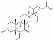 (3α,5β,6E)-6-亚乙基-3-羟基-7-氧代胆烷-24-酸