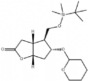 (3aR,4S,5R,6aS)-4-[[[(1,1-二甲基乙基)二甲基硅基]氧基]甲基]六氢-5-[(四氢-2H-吡喃-2-基)氧基]-2H-环戊并[b]呋喃-2-酮