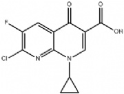 7-氯-1-环丙基-6-氟-1,4-二氢-4-氧-1,8-萘啶-3-羧酸