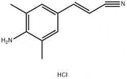 (E)-3-(4-氨基-3,5-二甲基苯基)丙烯腈盐酸盐