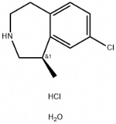 Lorcaserin hydrochloride hemihydrate