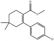 2-(4-氯苯基)-4,4-二甲基环己-1-烯-1-羧酸甲酯