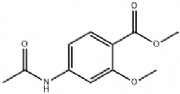 4-乙酰氨基-2-甲氧基苯甲酸甲酯