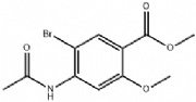 2-甲氧基-4-乙酰胺基-5-溴苯甲酸甲酯