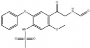 N-(2-(2-Methoxy-4-(methylsulfonamido)-5-phenoxyphenyl)-2-oxoethyl)formamide