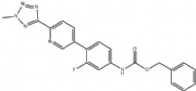 N-[3-氟-4-[6-(2-甲基-2H-四唑-5-基)-3-吡啶]苯基]-氨基甲酸苯甲酯