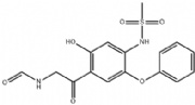 N-[4-[(Formylamino)acetyl]-5-hydroxy-2-phenoxyphenyl]methanesulfonamide