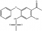 N-(4-乙酰基-5-羟基-2-苯氧基苯基)-甲磺酰胺